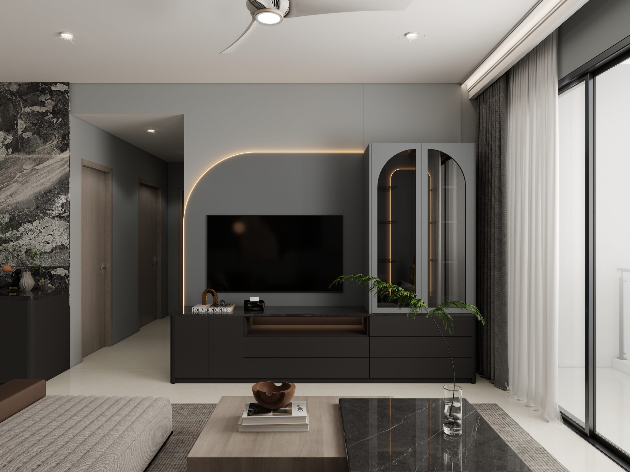 Condominium Living Room-2