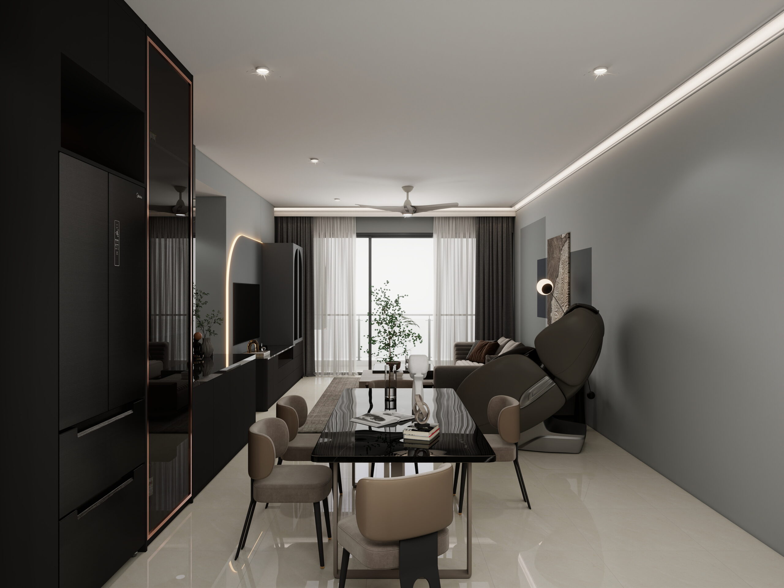 Condominium Living Room