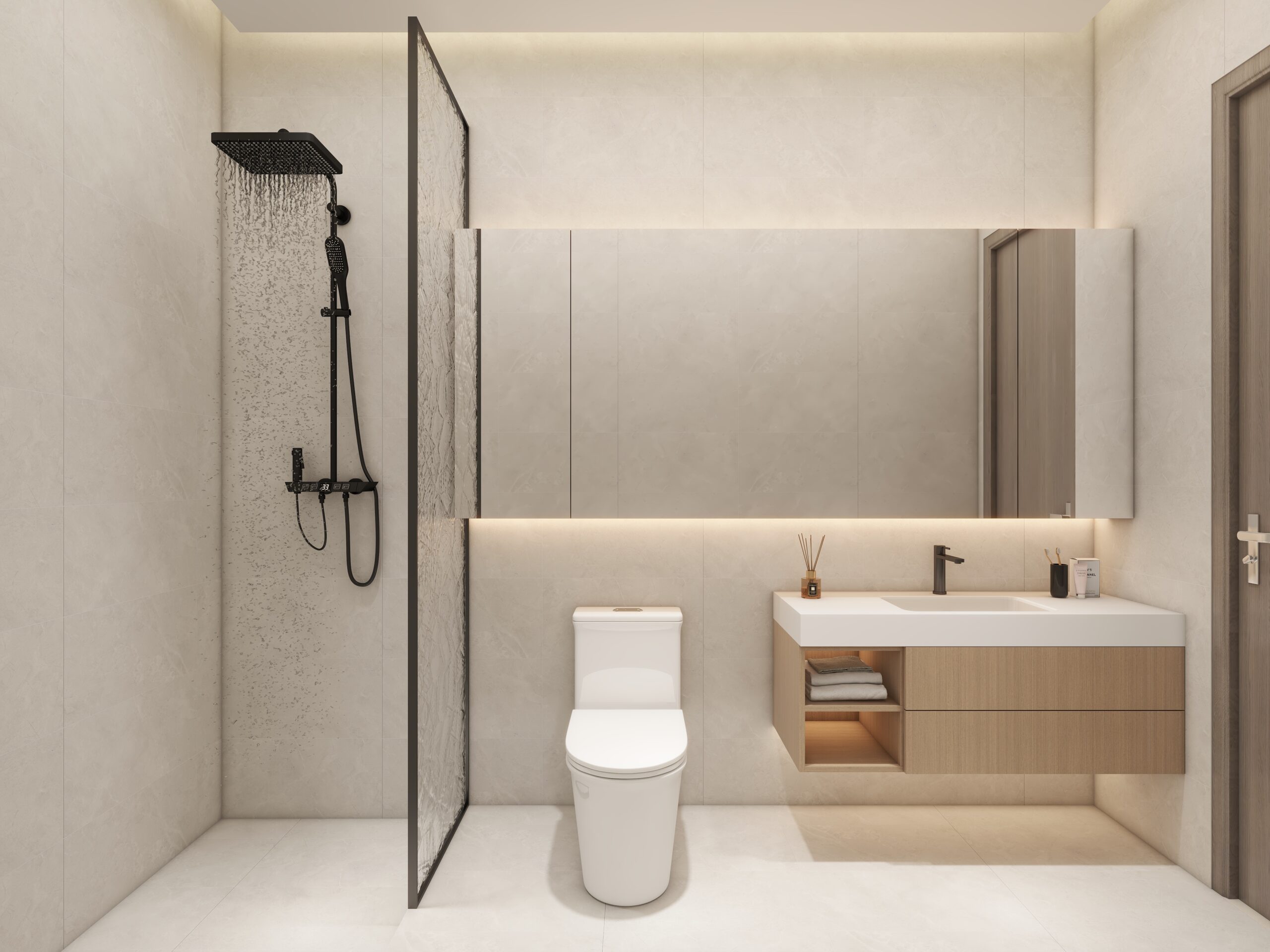 Emerald Condominium Bathroom