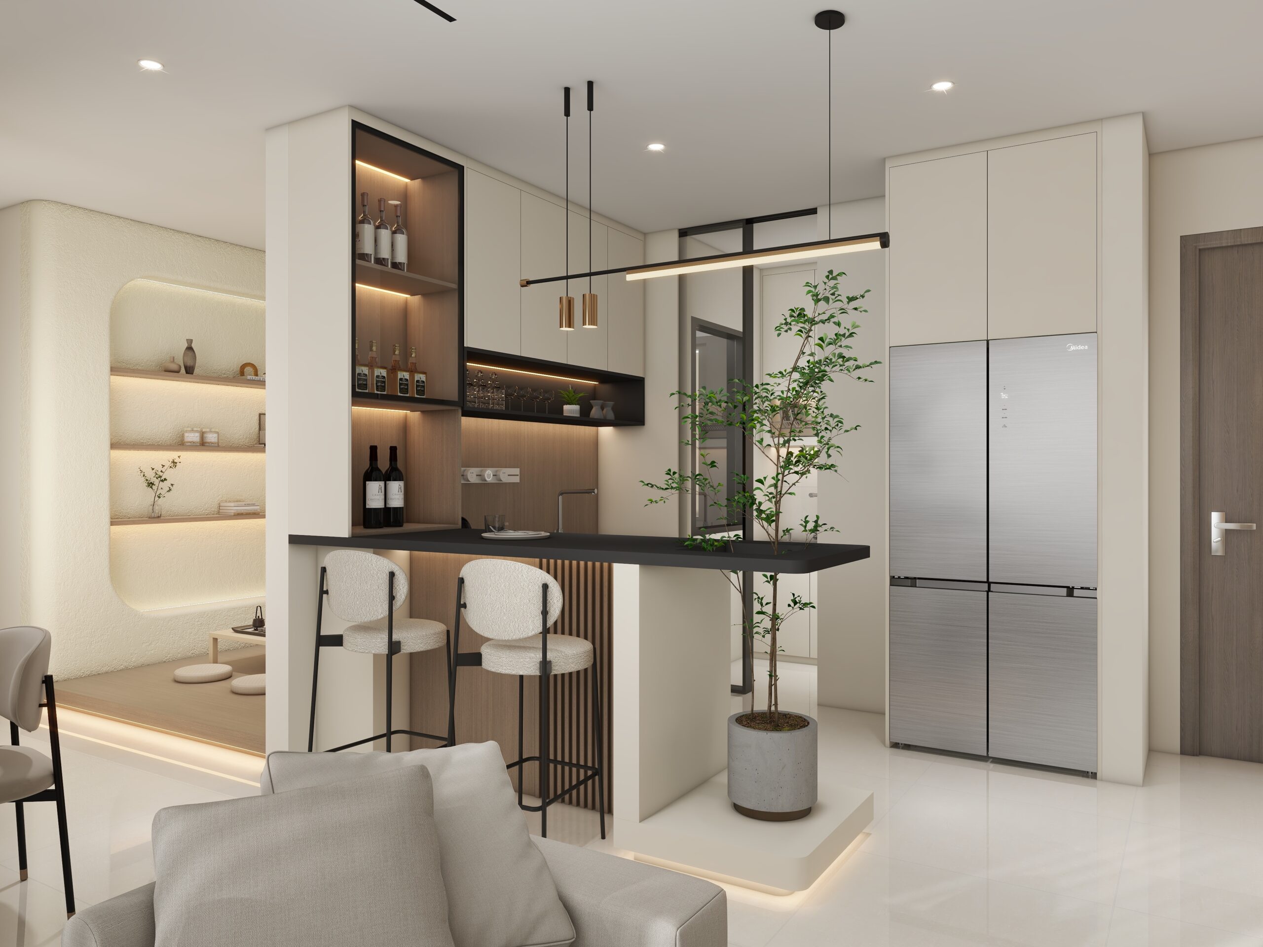 Emerald Condominium Kitchen