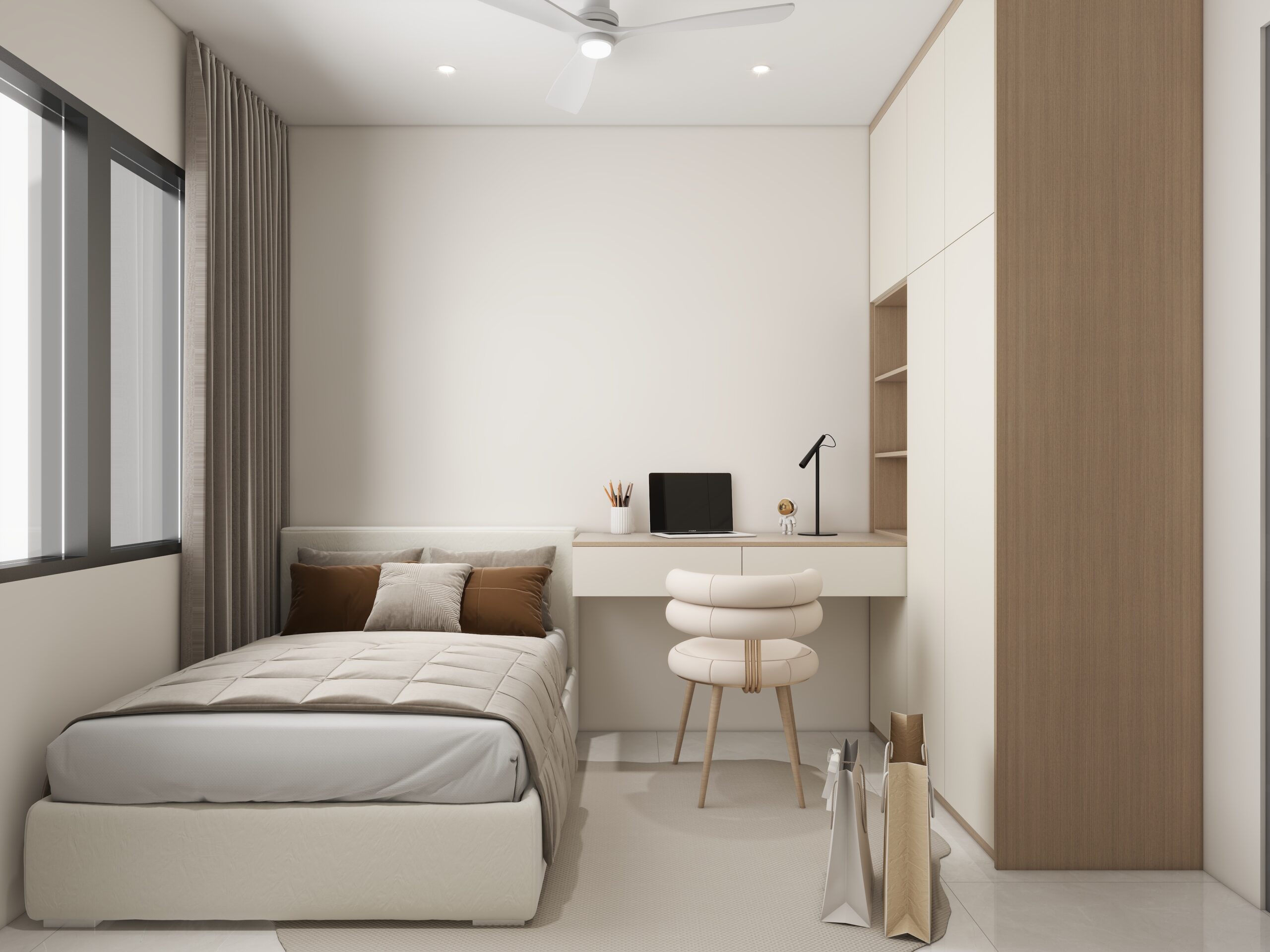 Urban Elegance Condo Bedroom-2