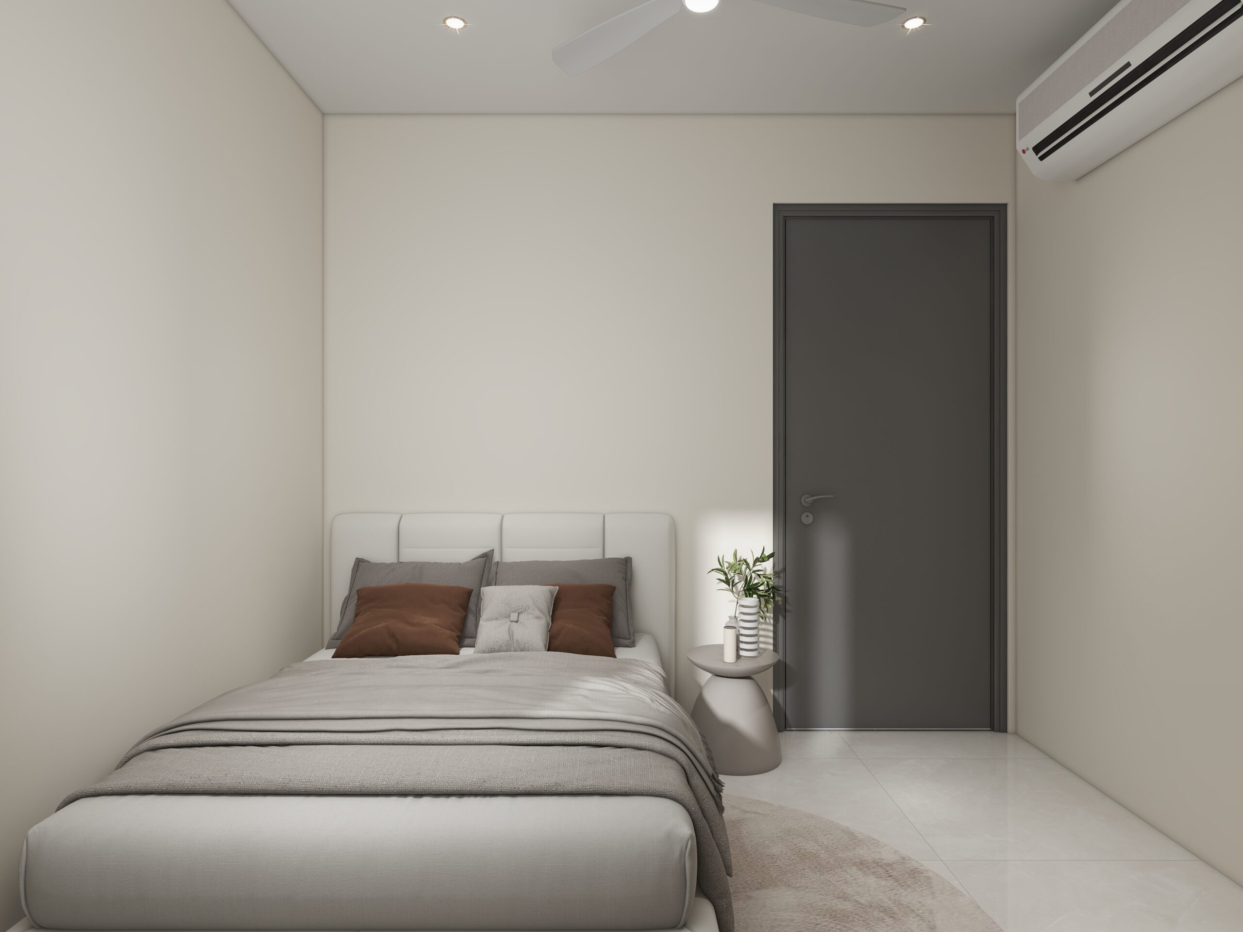 Urban Elegance Condo Bedroom