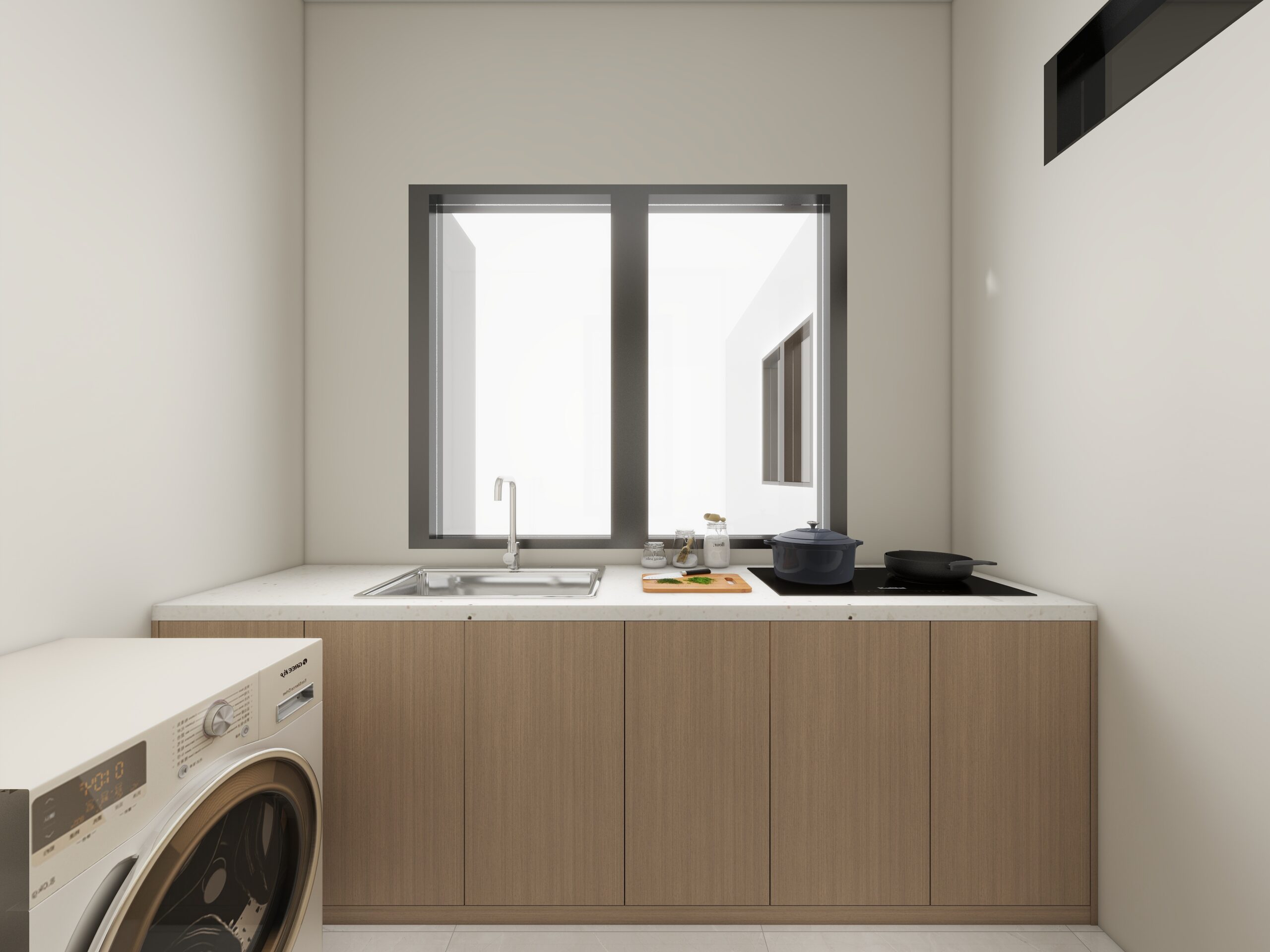 Urban Elegance Condo Kitchen